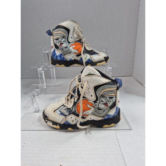 sg footwear Other - Vintage Space Jam Toddler Shoe‎ size 7.5 sneakers Rare Looney Tunes Bugs Bunny